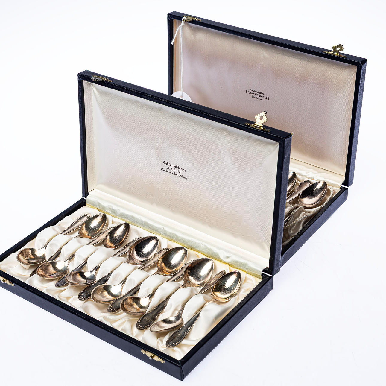 COFFEE SPOONS, one lot, silver approx 360g.