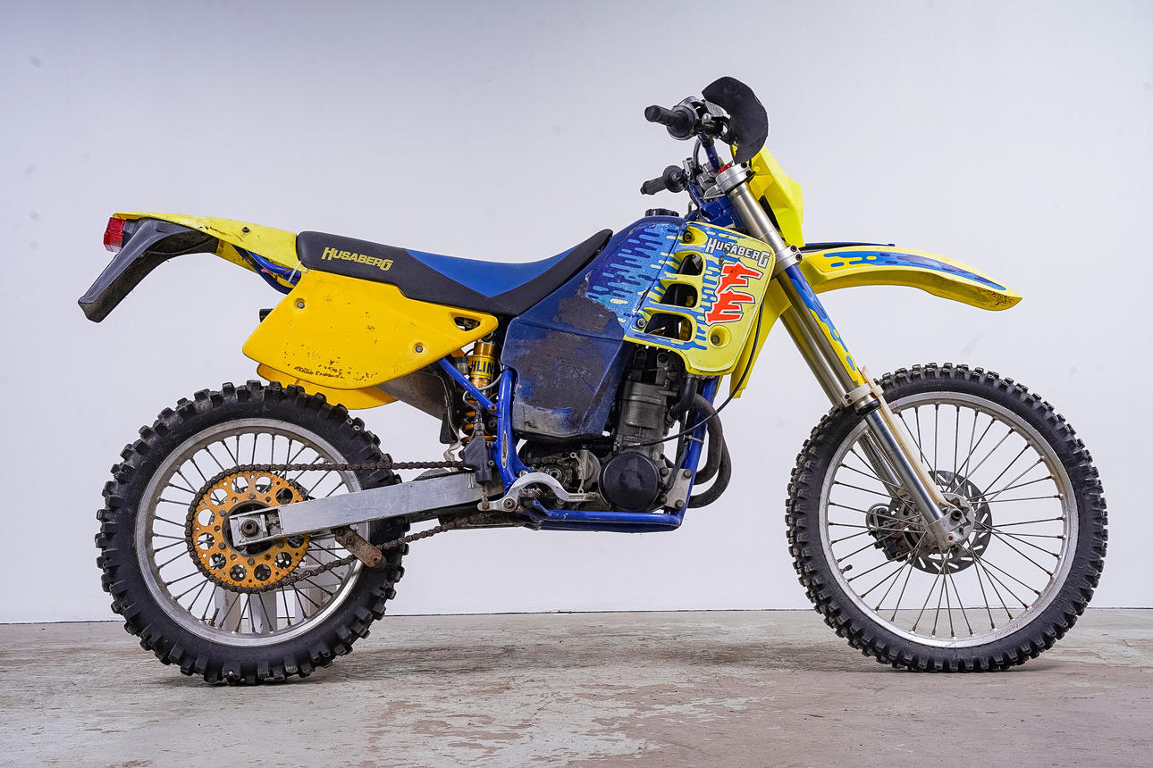 HUSABERG, modell FE400, ca 1996, Sverige.