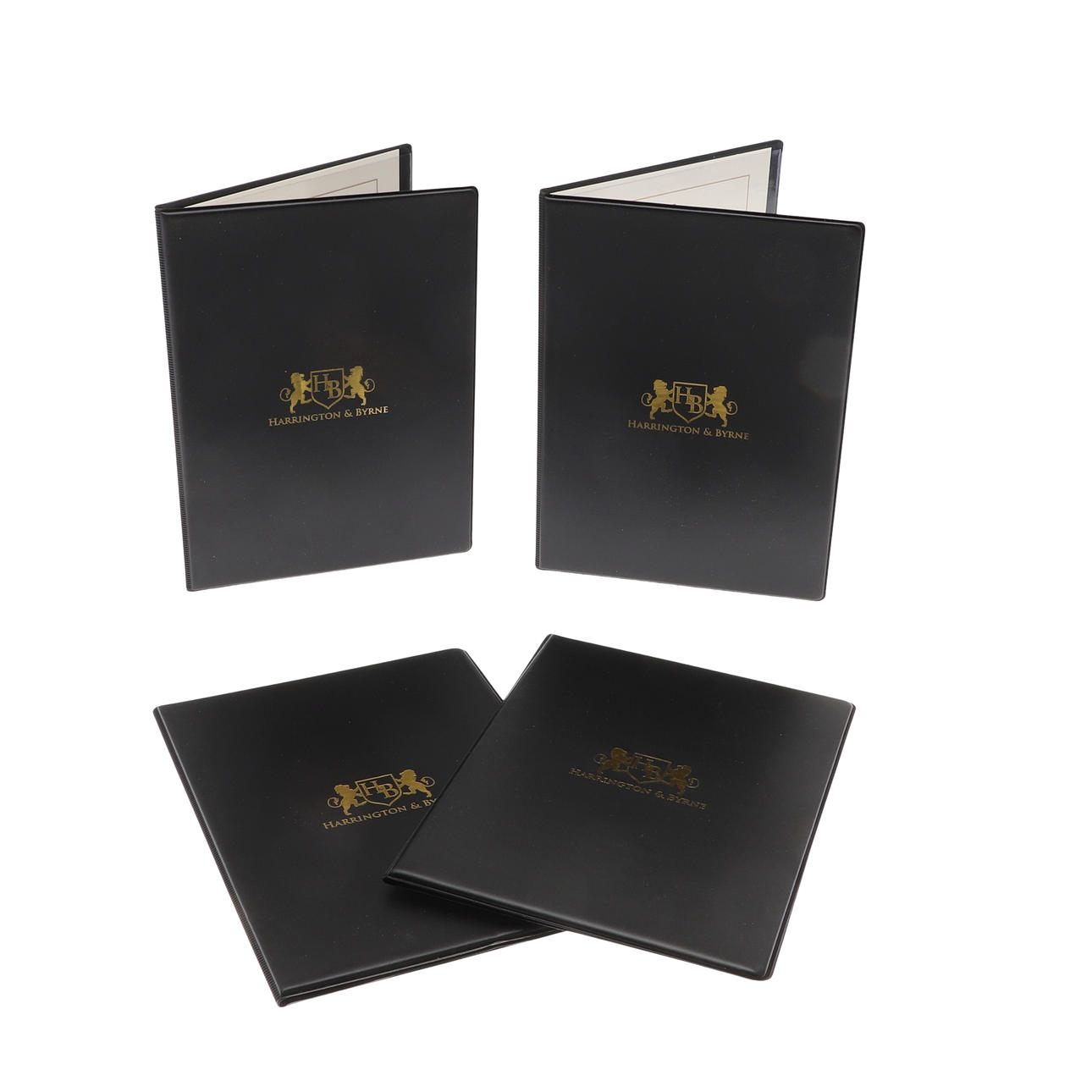 HARRINGTON & BYRNE - STAMP PRESENTATION SETS.