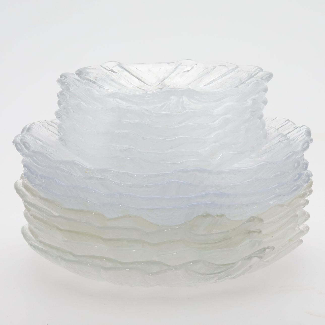 TABLEWARE PARTS. Lars Hellsten, Glass “Eden”.