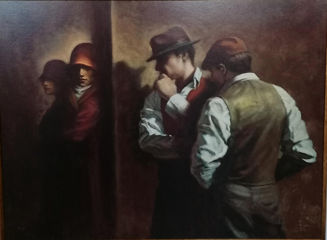 HAMISH BLAKELY 'HIDE AND SEEK' SIGNED PRINT.