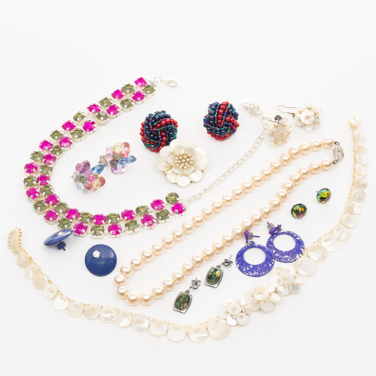 PARTI BIJOUTERIER, 11 delar.