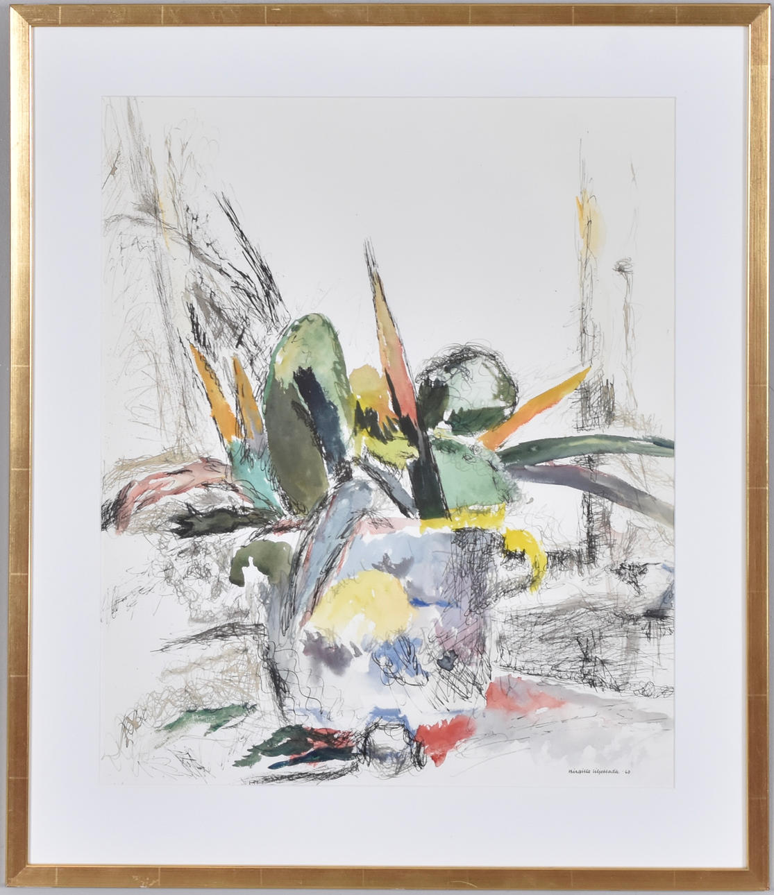 BIRGITTA LILJEBLADH. Mixed media.