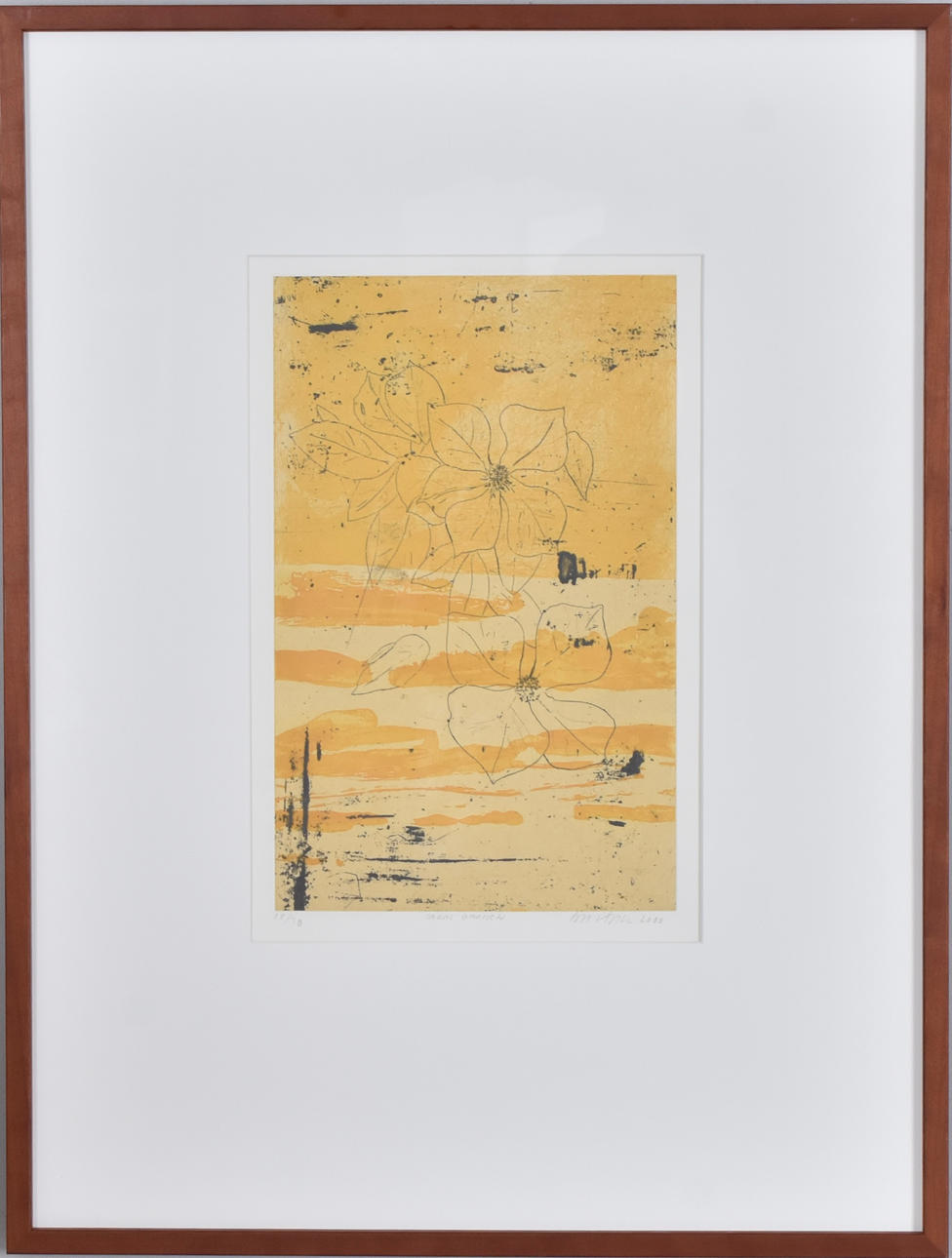 BENT HOLSTEIN. Color etching.