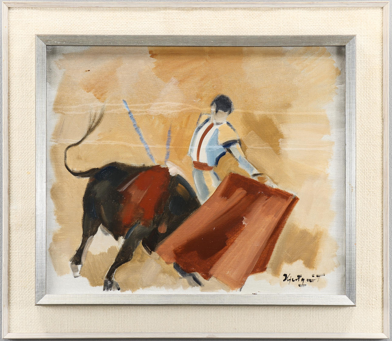 IVAR HJERTQVIST. Oil on canvas, signed.