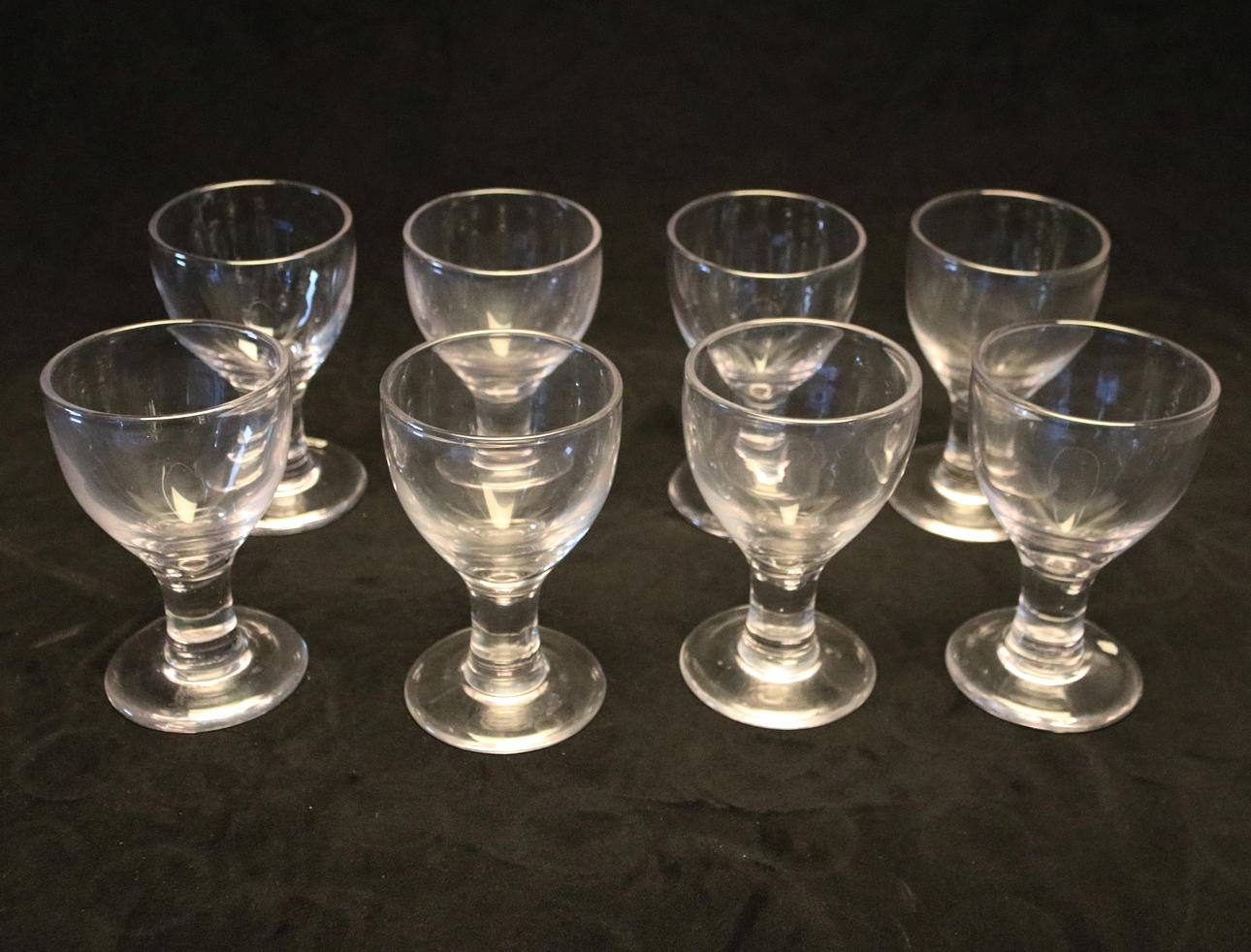 ÖLGLAS, 8 st, "Ruben", Signe Persson Melin, Kosta Boda, 1900-tal.