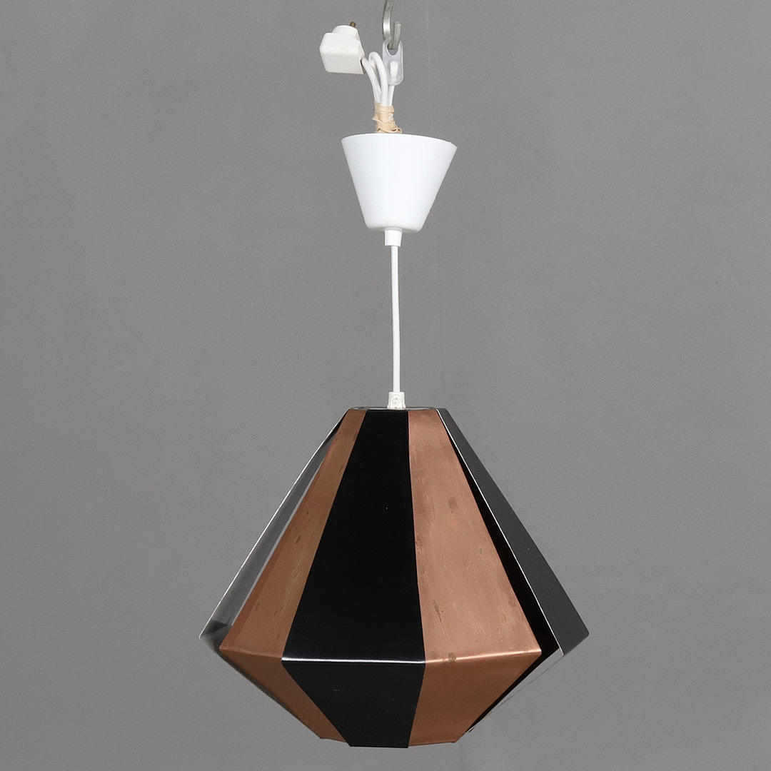CEILING LAMP, Copper & sheet metal.