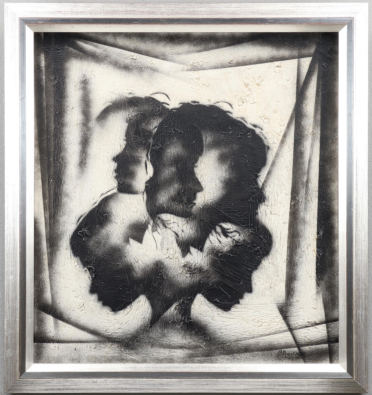 BERNT BJURLING. Oil on canvas, signed.