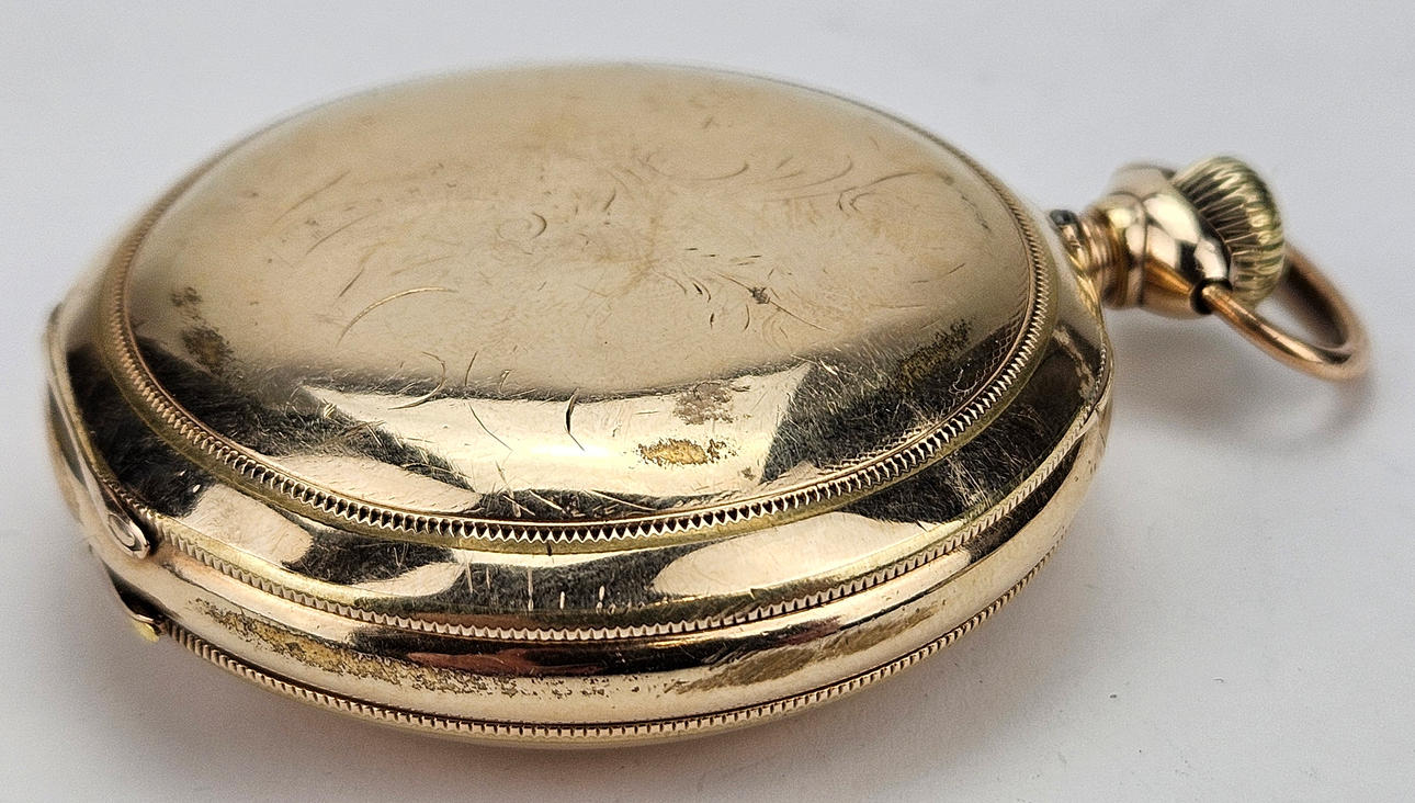 POCKET WATCH, Savonette, Hamilton Watch Co.