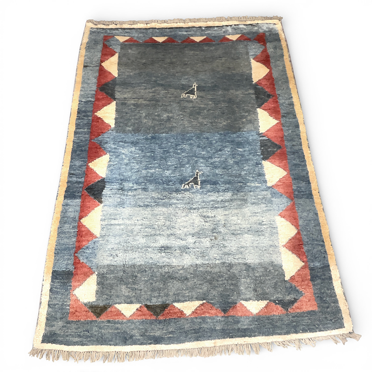 CARPET. Oriental, probably Gabbeh, ca 268x184 cm.
