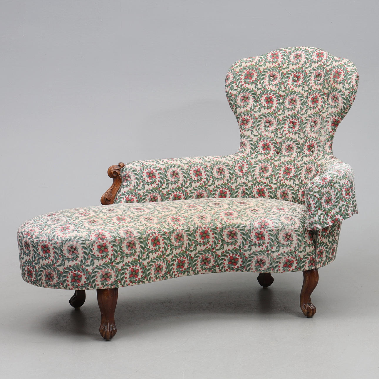 A late 19th century neo-rococo canapé.