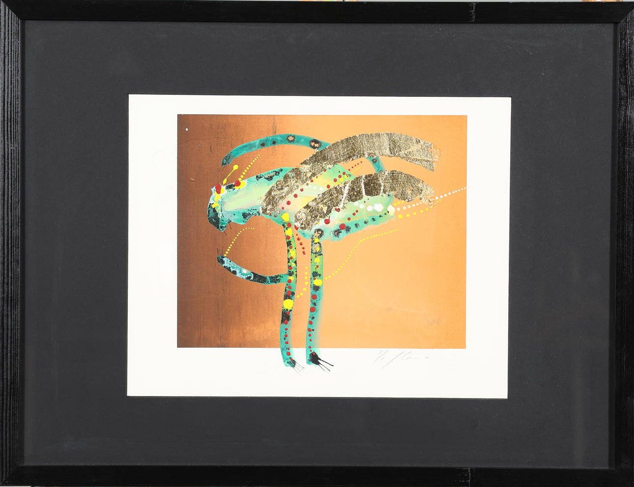 JUAN CANO. MIXED TECHNOLOGY, signed and numbered 1/1.