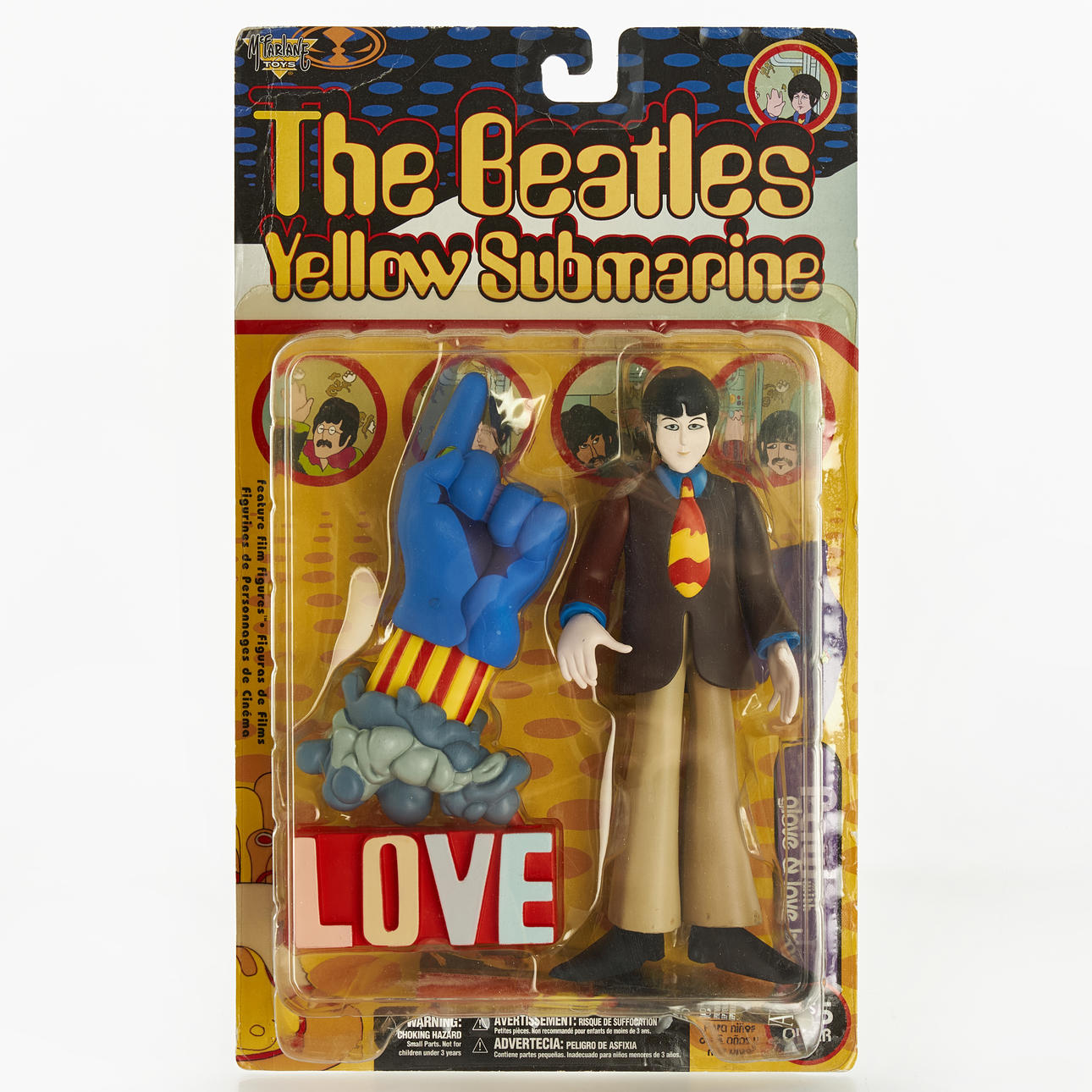 COLLECTIBLE FIGURINES. 4 pcs, “The Beatles Yellow Submarine