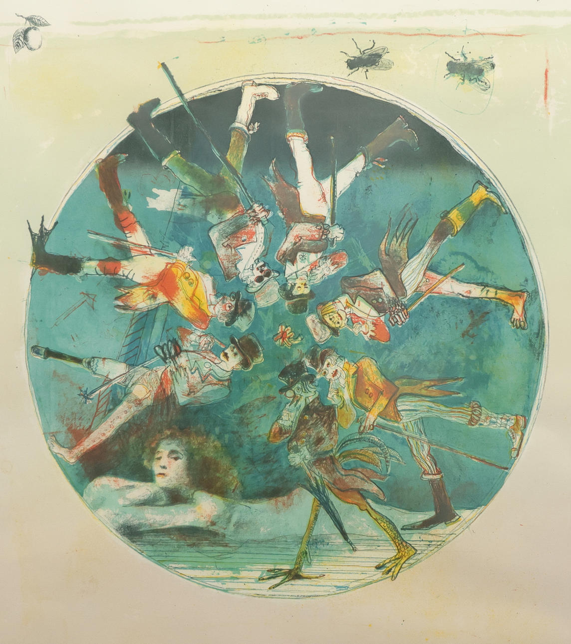 BENGT LANDIN. Lithograph, signed and numbered 58/75.