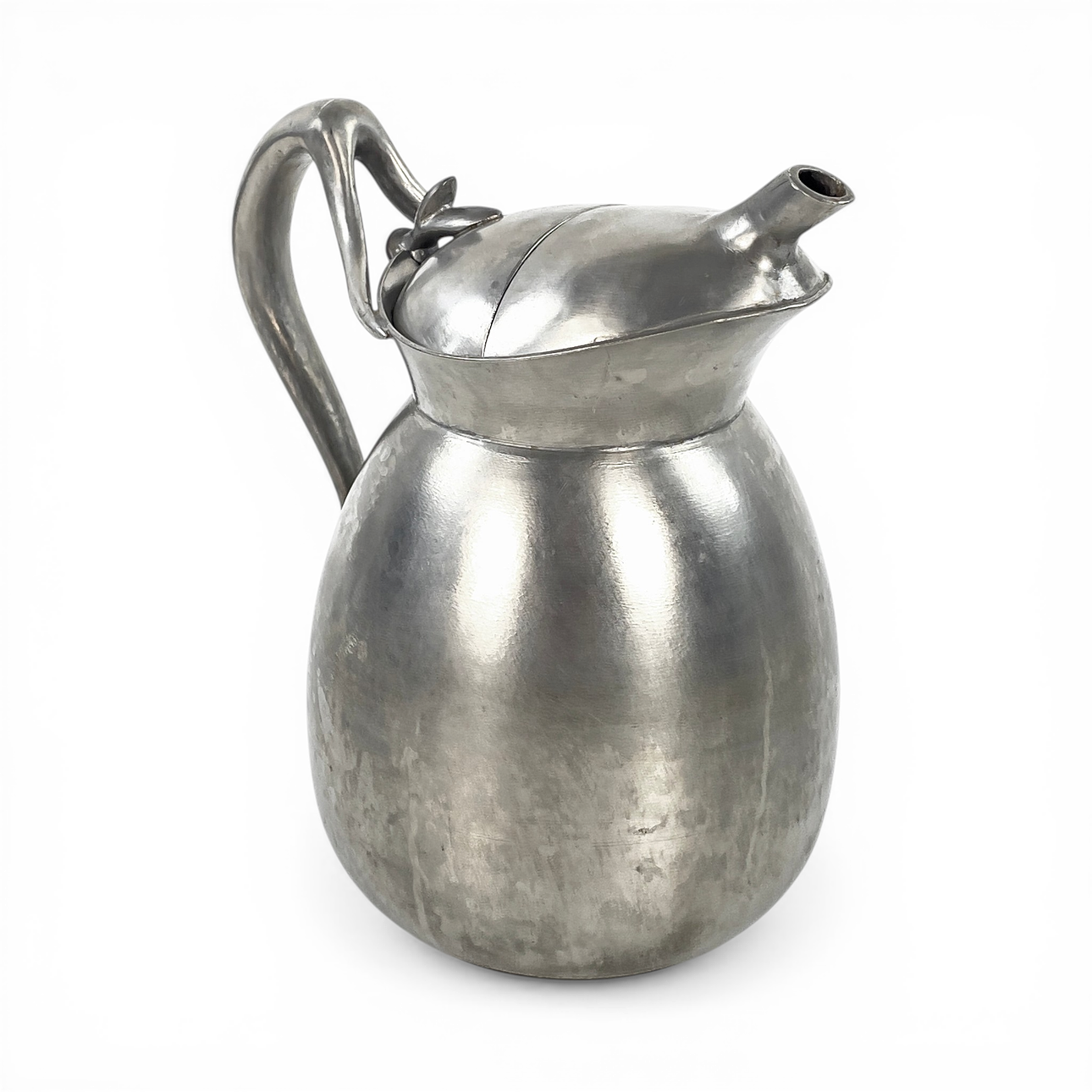 THORILD KNUTSSON. Teapot, pewter, Gränna, 1976.