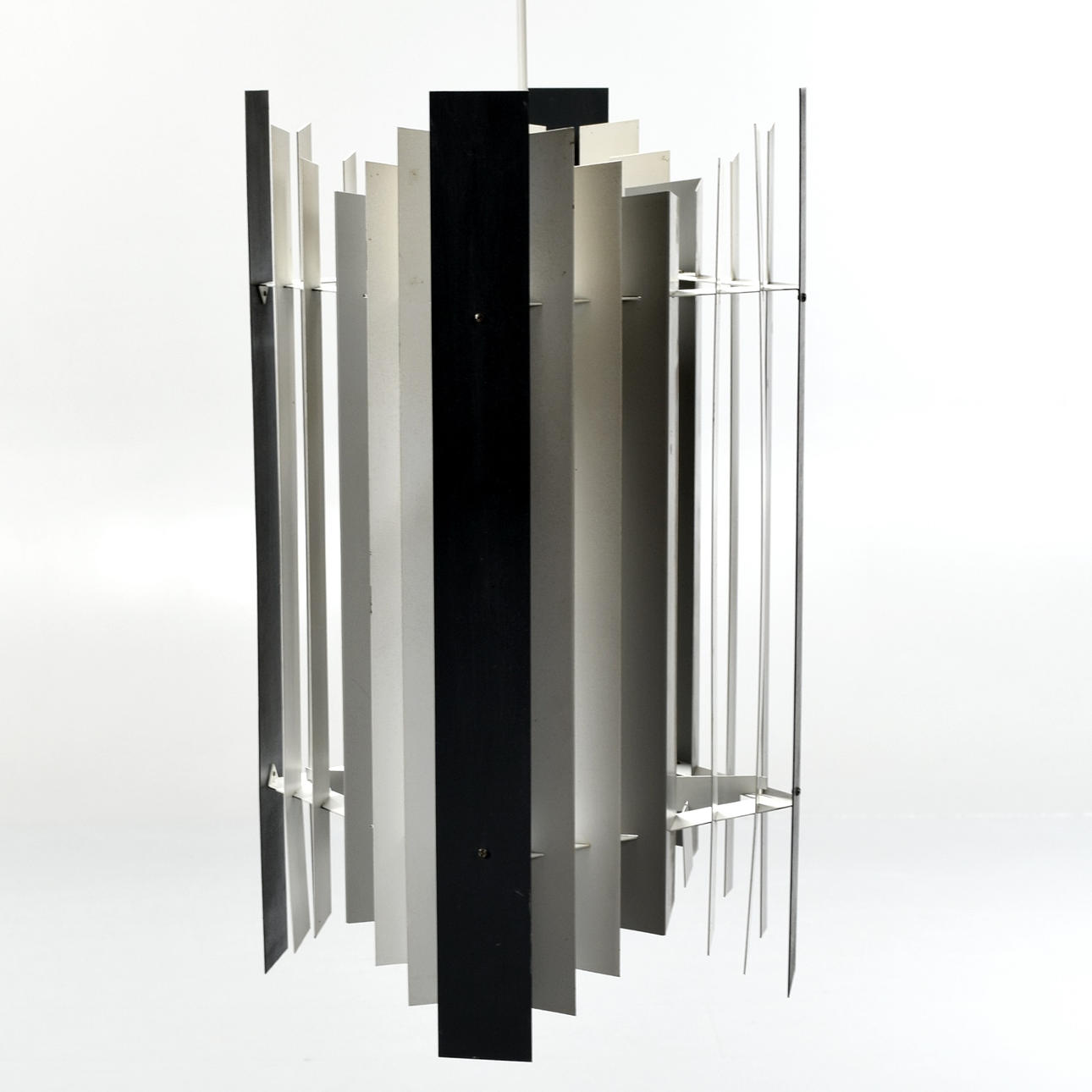 PREBEN DAL. Zig-Zag, Taklampa, för Hans Følsgaard Elektro, 1960-tal.