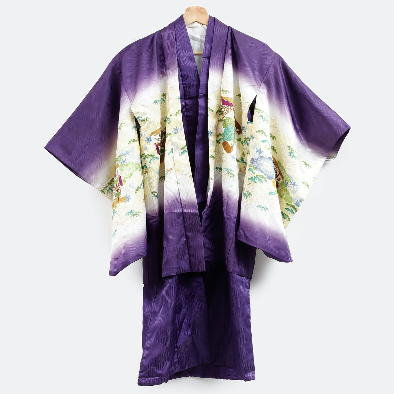 A KIMONO SET, for youth, Japan.