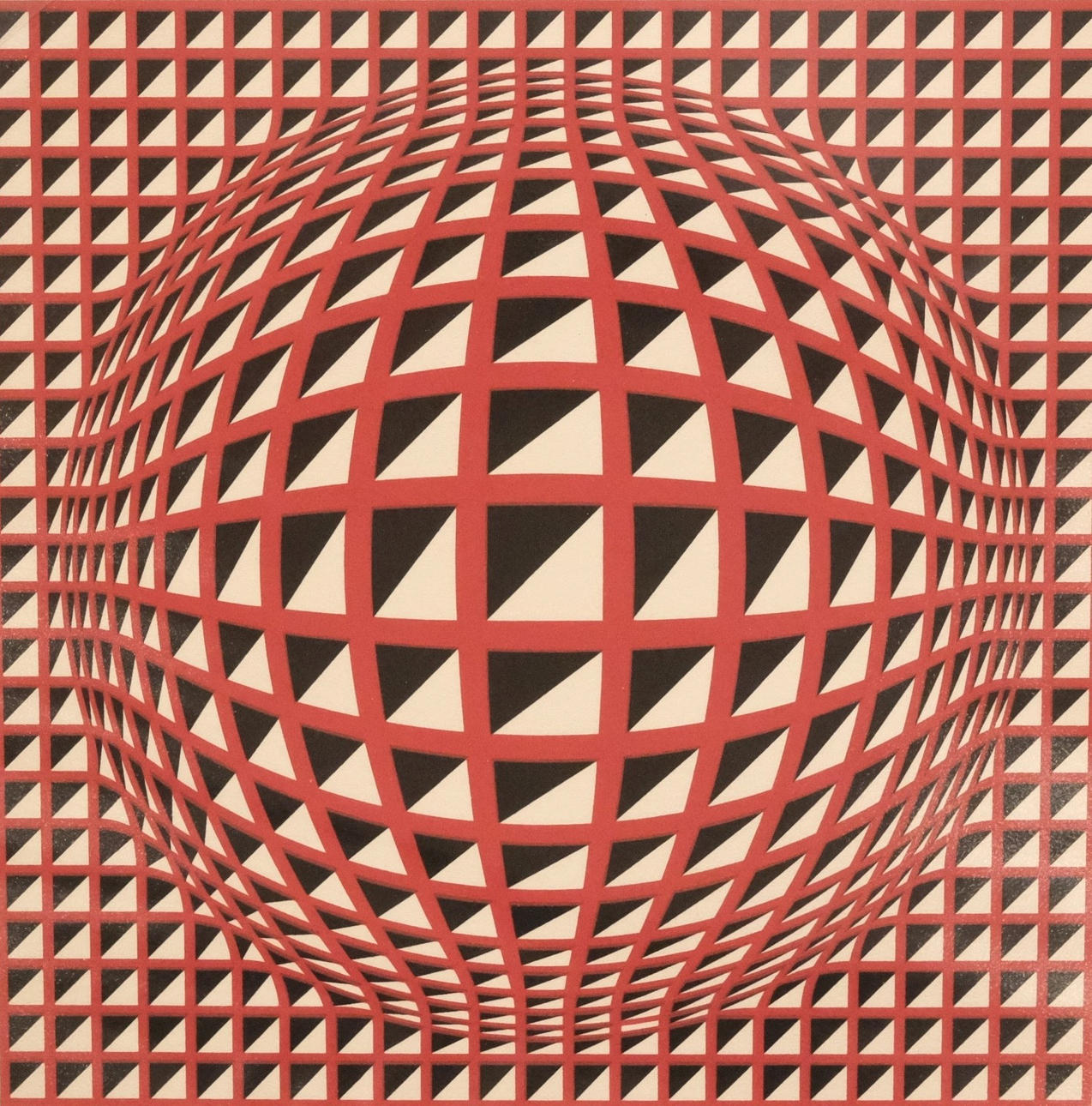 VICTOR VASARELY. LITOGRAFI.