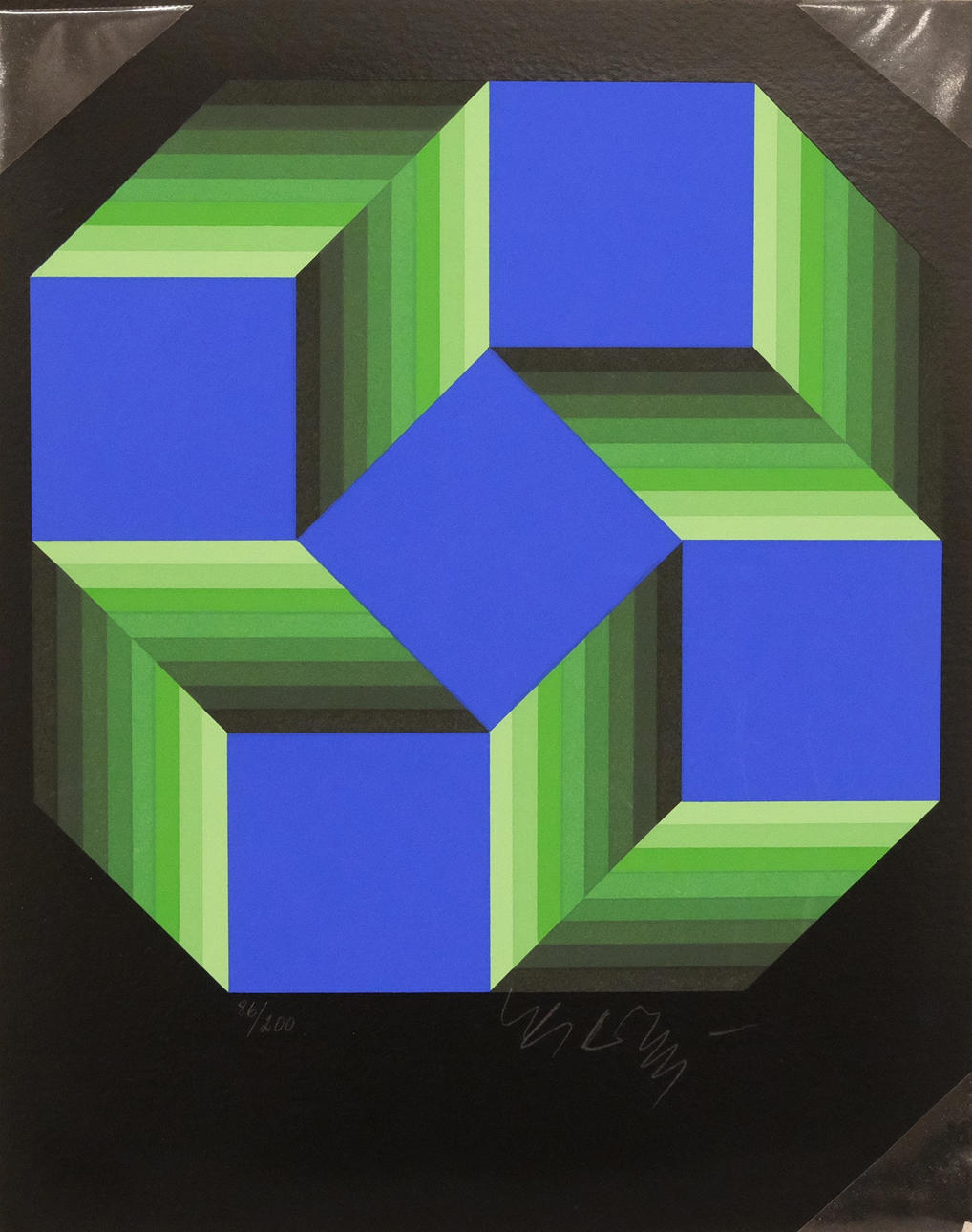 VICTOR VASARELY. LITOGRAFI.
