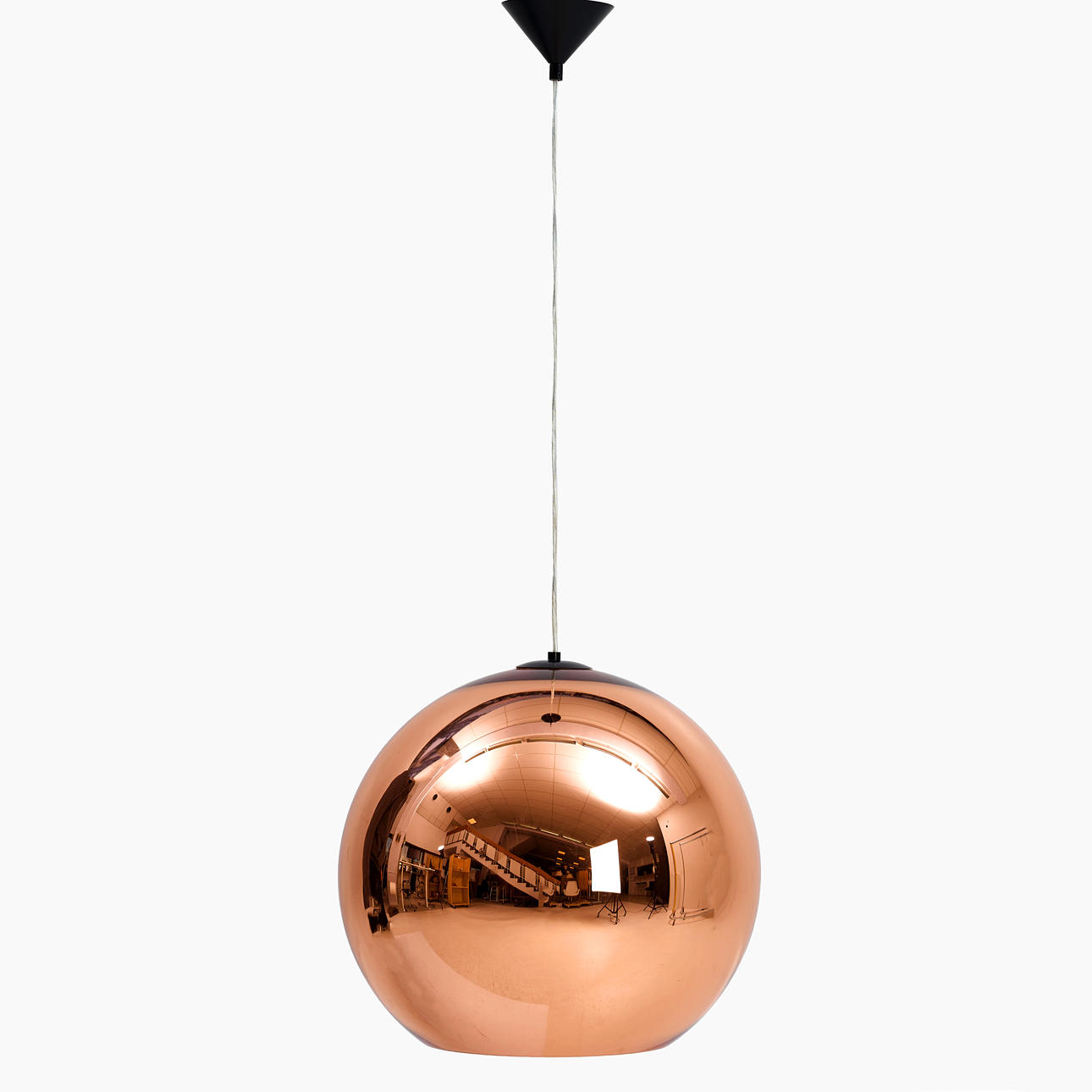 CEILING LAMP, Tom Dixon, model SPA06EU, copper.