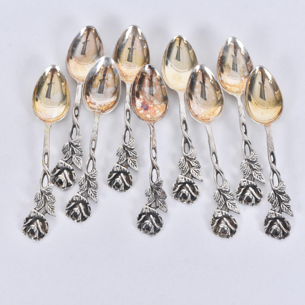 PARTI SILVERSKEDAR, 9-stycken.