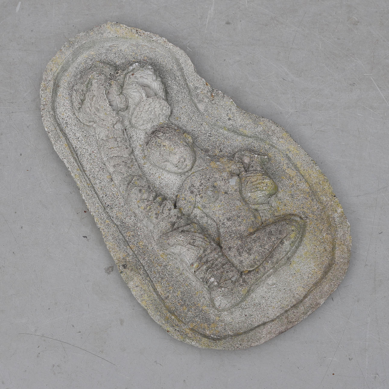 RELIEF, stenmassa, Gino Manca.