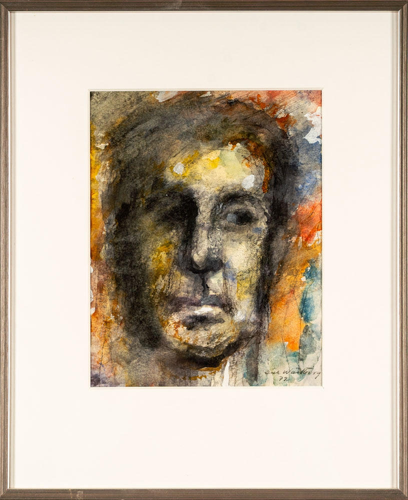 DICK WÄSTBERG. Mixed media, signed, dated 1979.