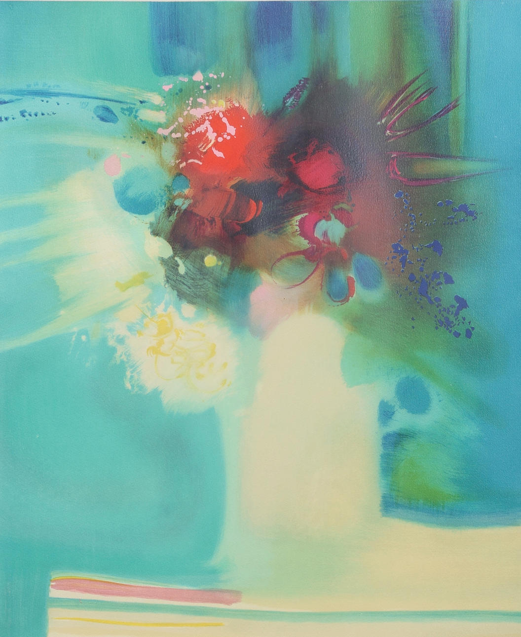 DANIEL GELIS. lithograph, signed and indistinctly numbered.