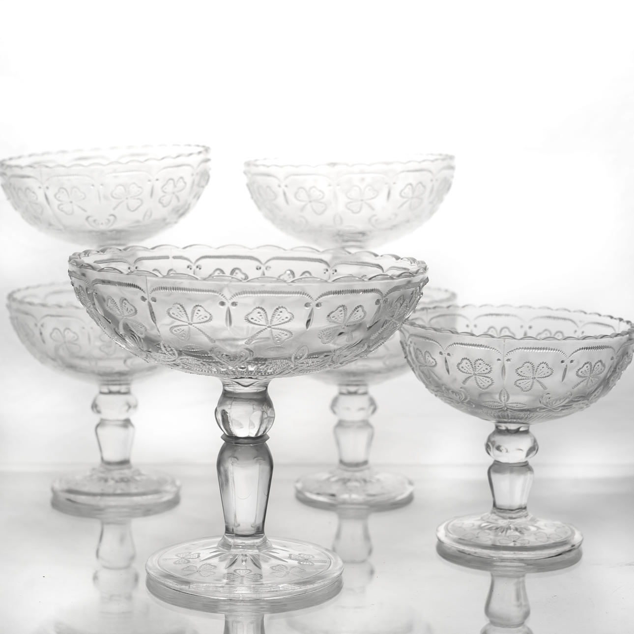 SERVING BOWLS, 6 Pieces, “Clover”, Notsjö.