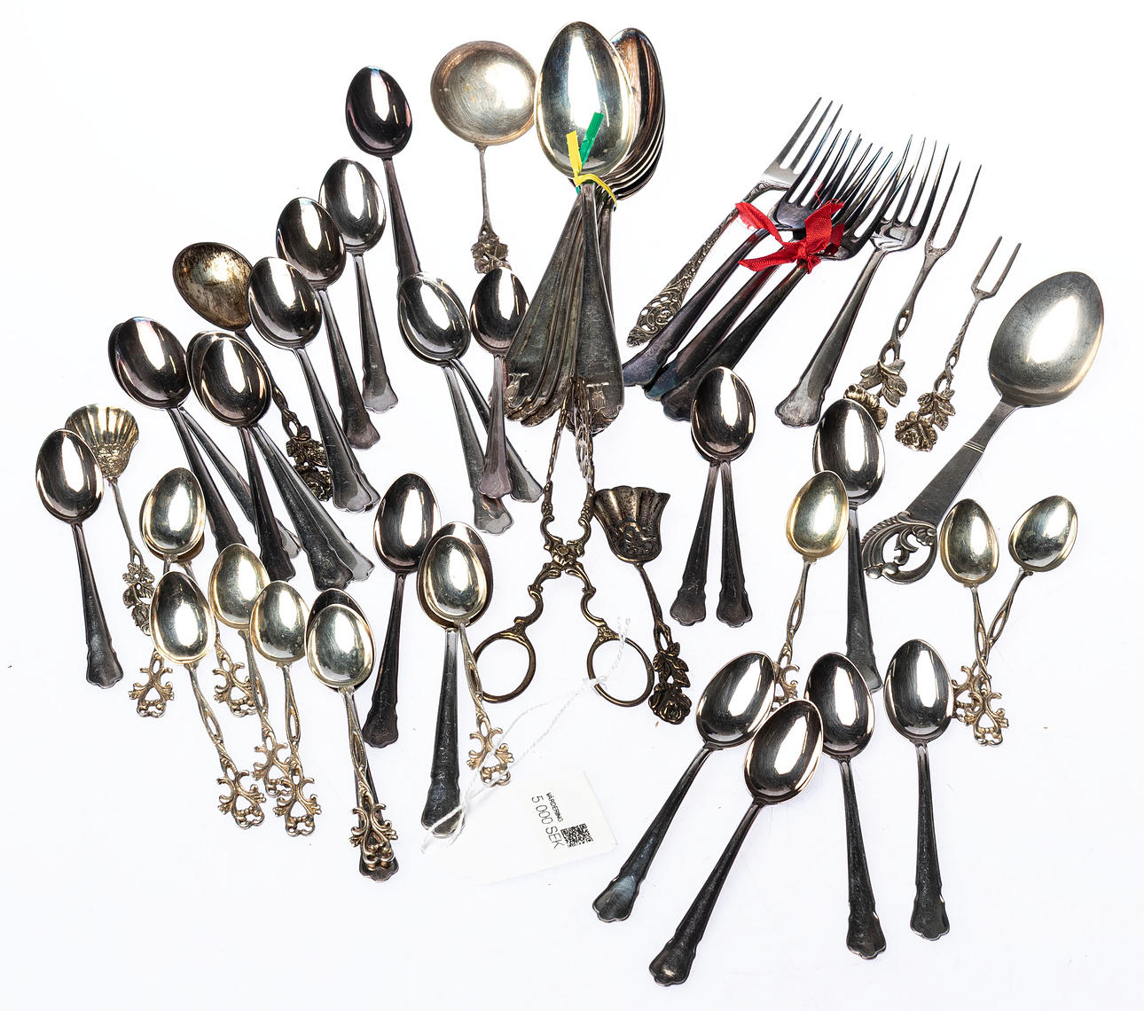 SILVERCUTLERY, one lot approx 795g.