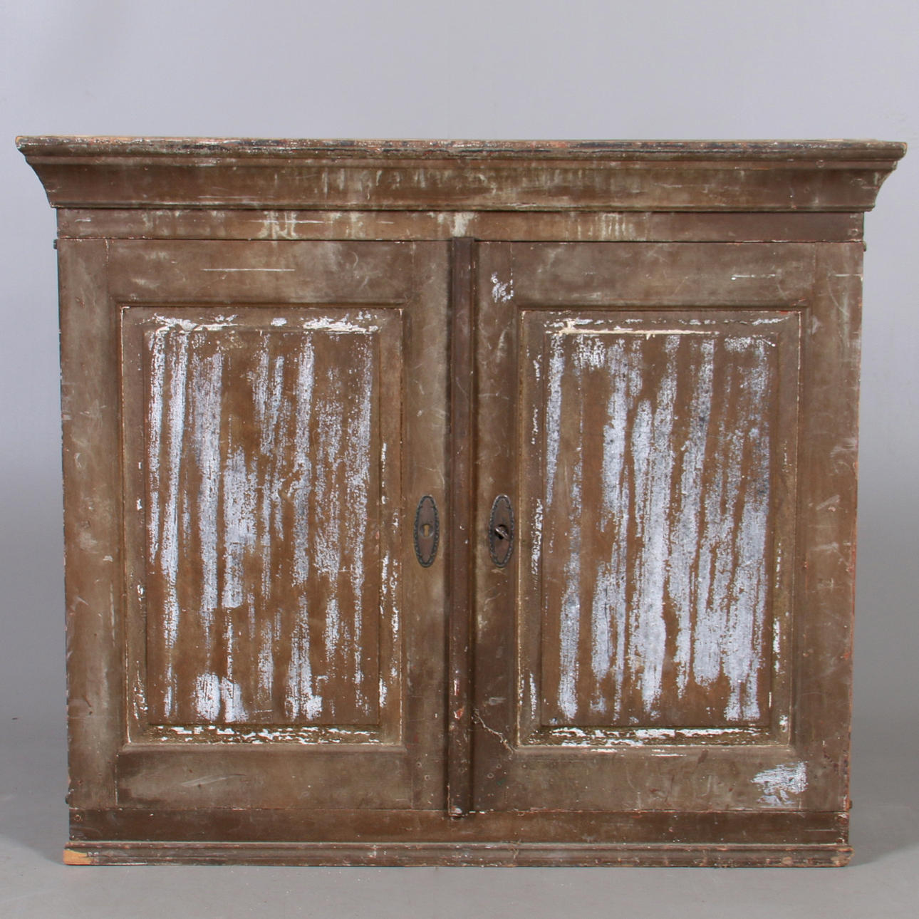 VÄGGSKÅP, allmoge, 1700/1800-tal.