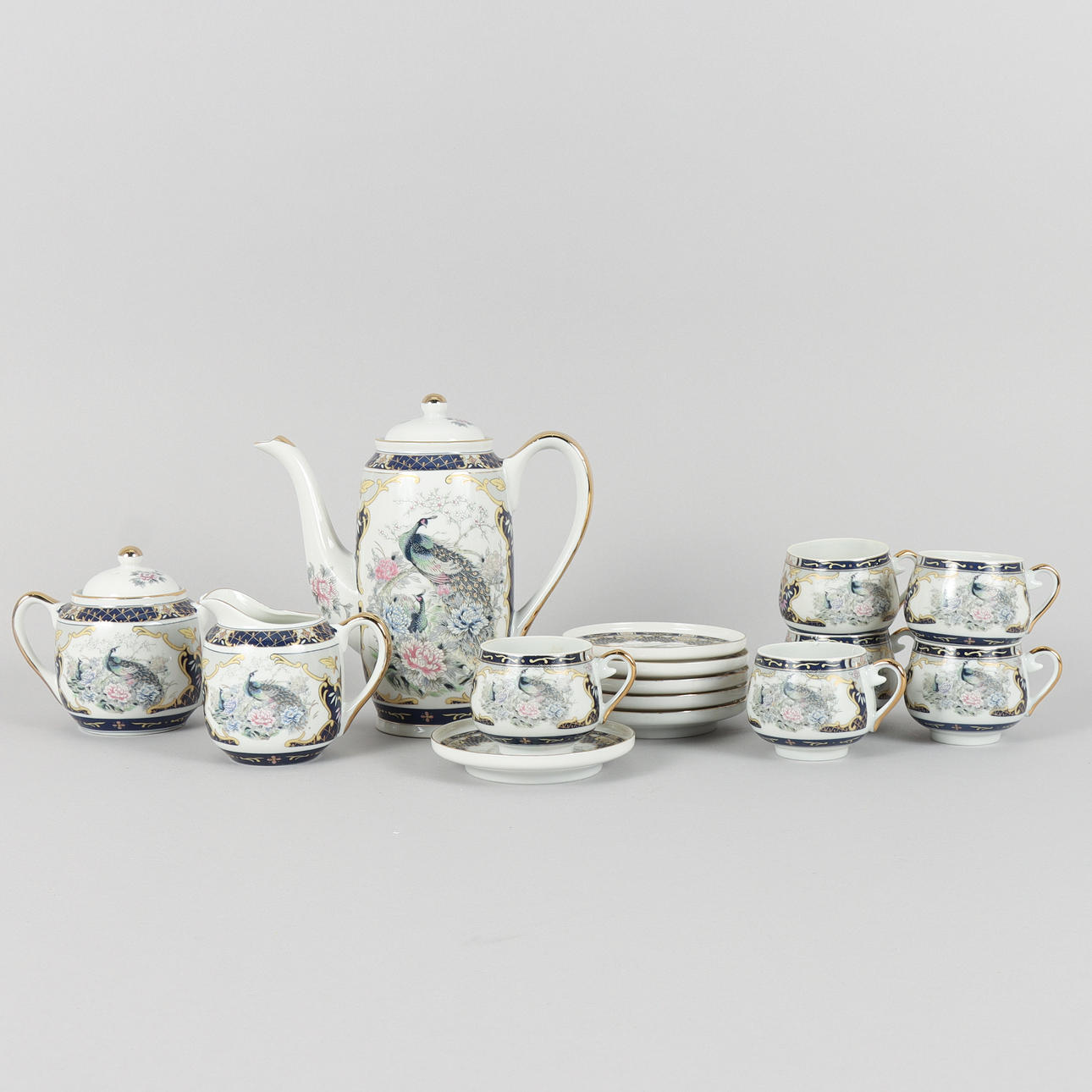COFFEE SET porcelain, Japan.