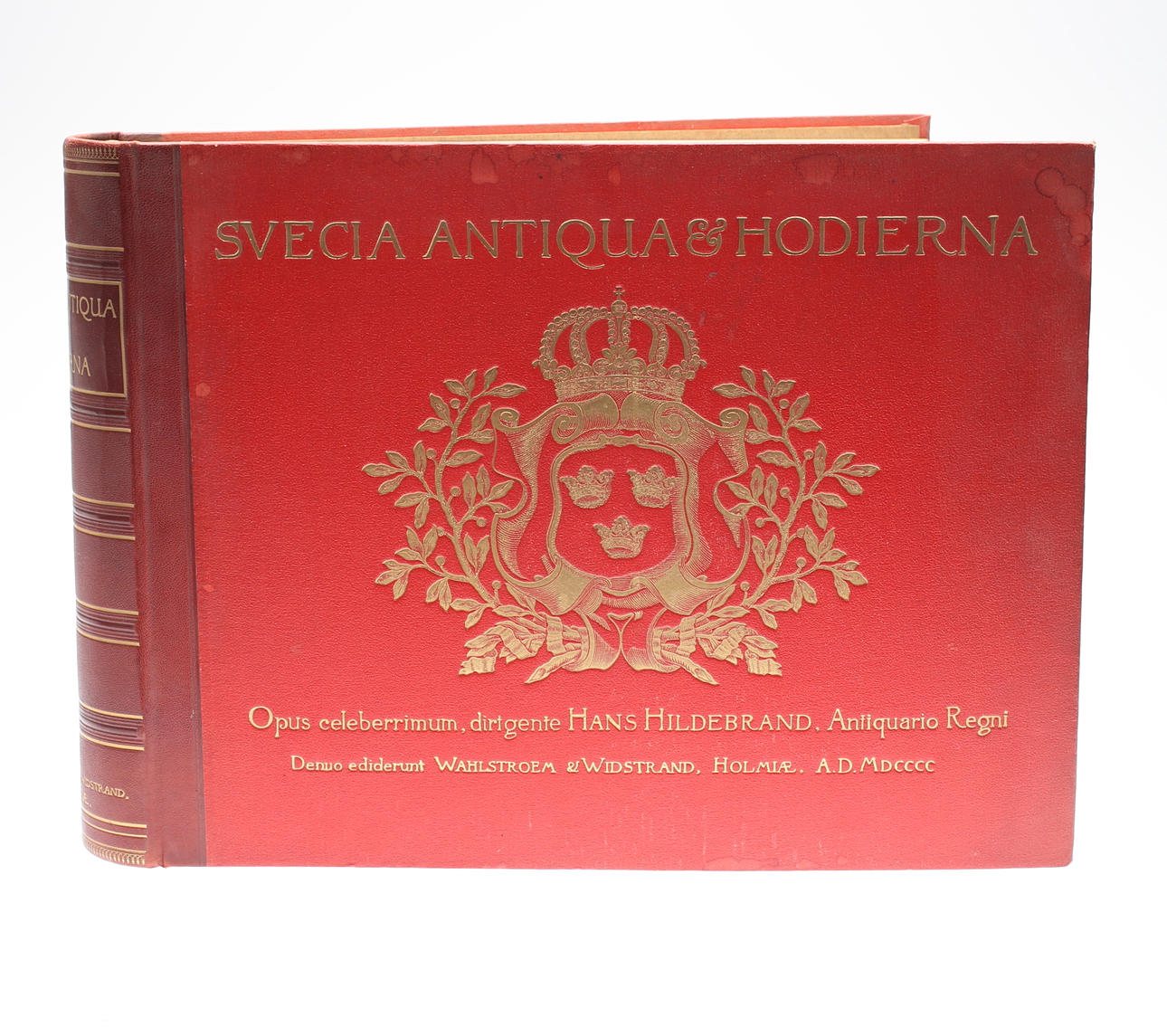 BOK, Suecia Antiqua & Hodierna, Erik Dahlberg, Wahlström & Widstrand, 1900.