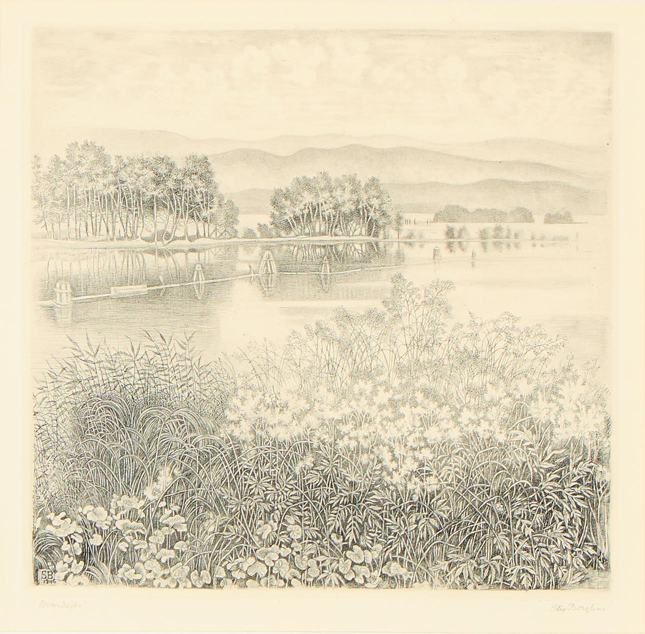 STIG BORGLIND. “Sword Lake”.