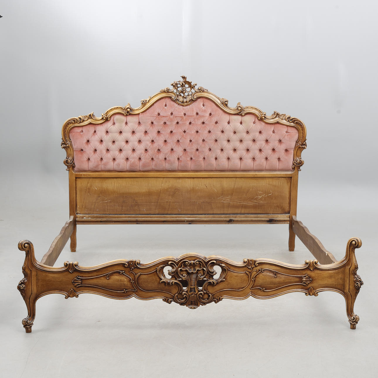 BED FRAME, Rococo style.