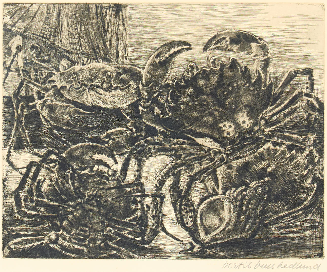 BERTIL BULL HEDLUND. “Crabs”, 1934.