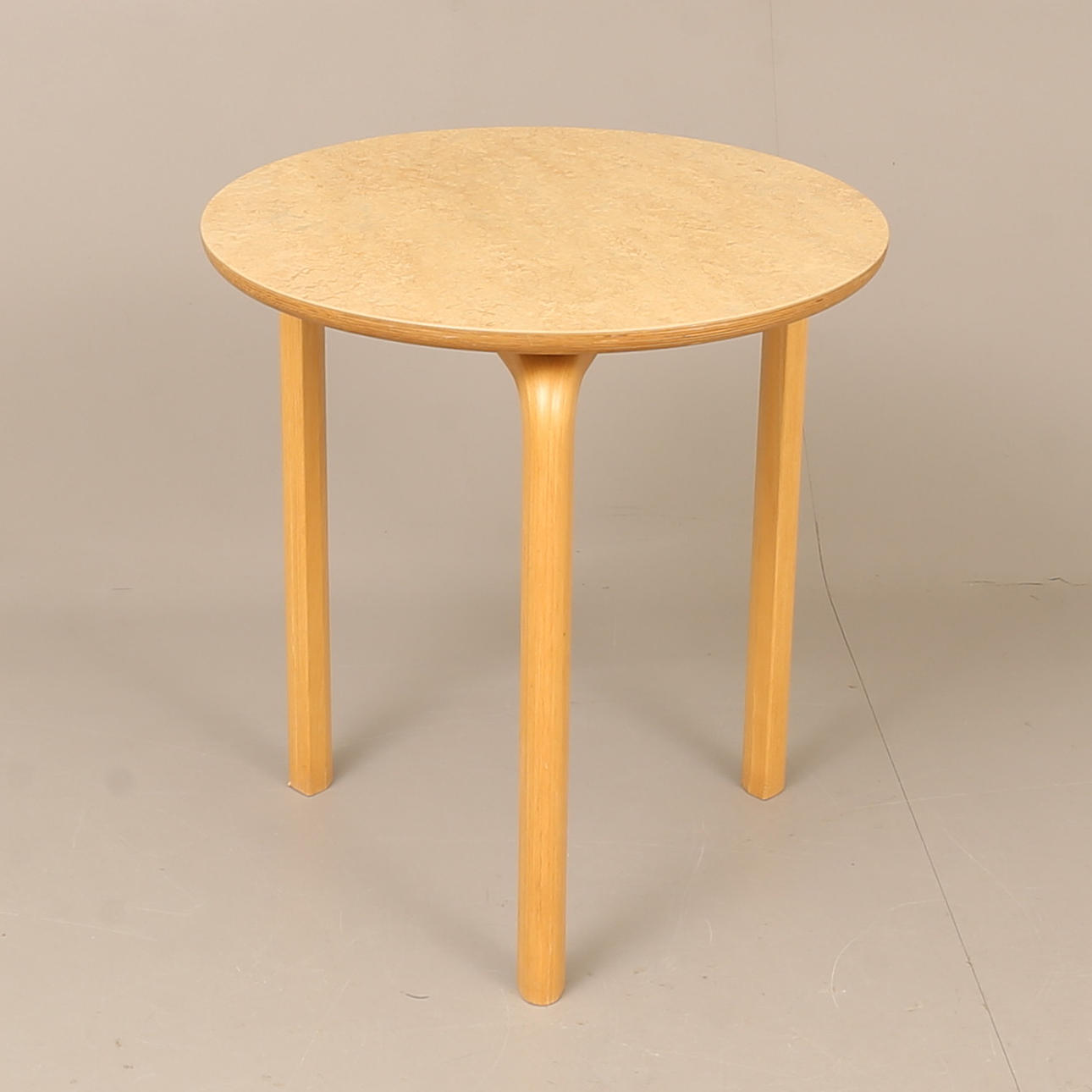 A table, wood, marked Lammhults, 1991.