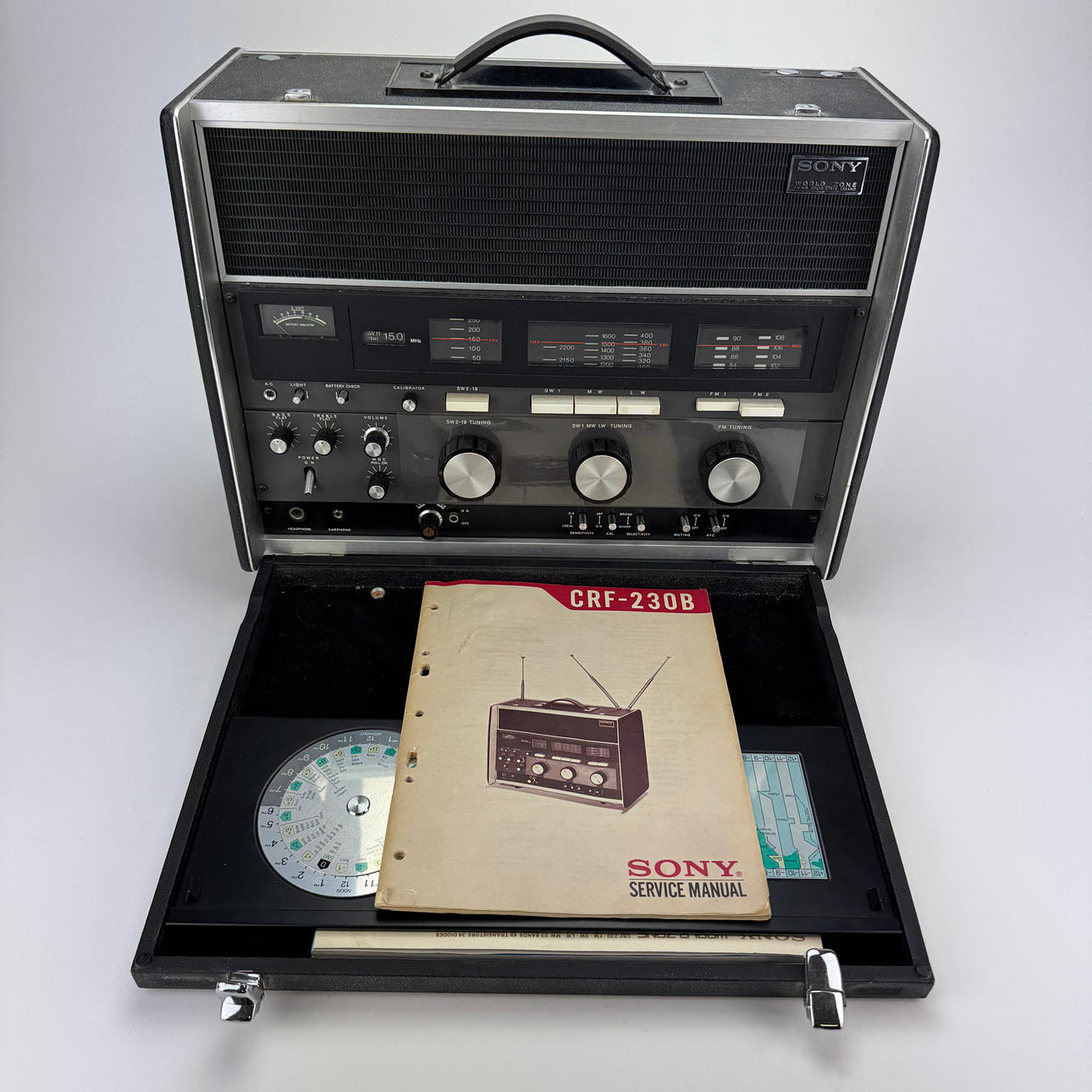 WORLD RADIO, Sony CRF-230B.