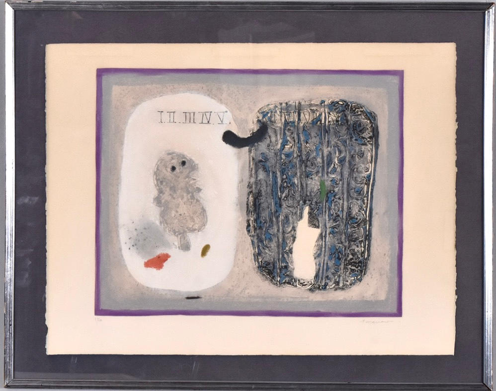 JAMES COIGNARD. Color etching.