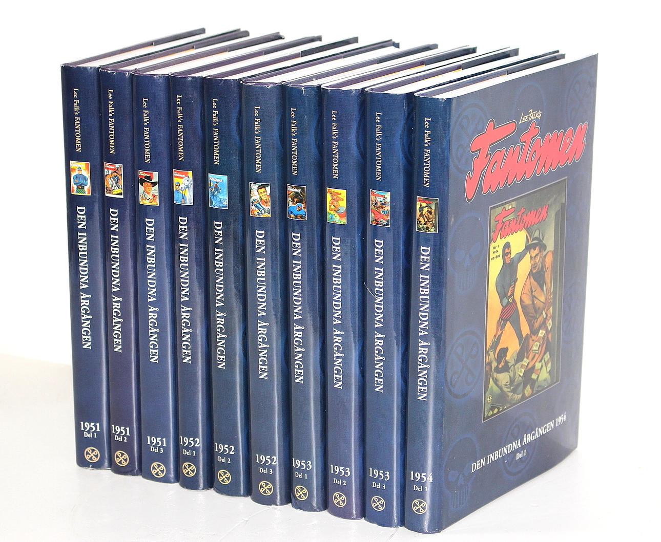 FANTOMEN DEN INBUNDNA ÅRGÅNGEN, 10 st.