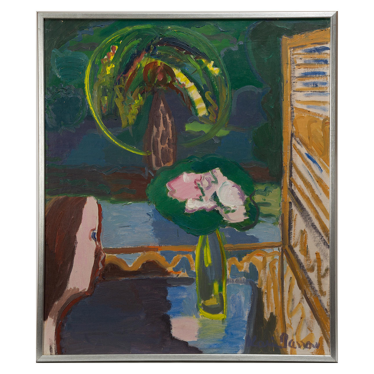 KARIN PARROW. View from the balcony.