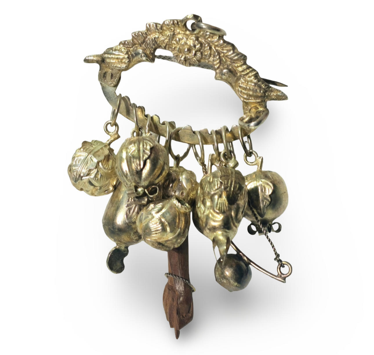 Balangandan pendant in sterling silver.