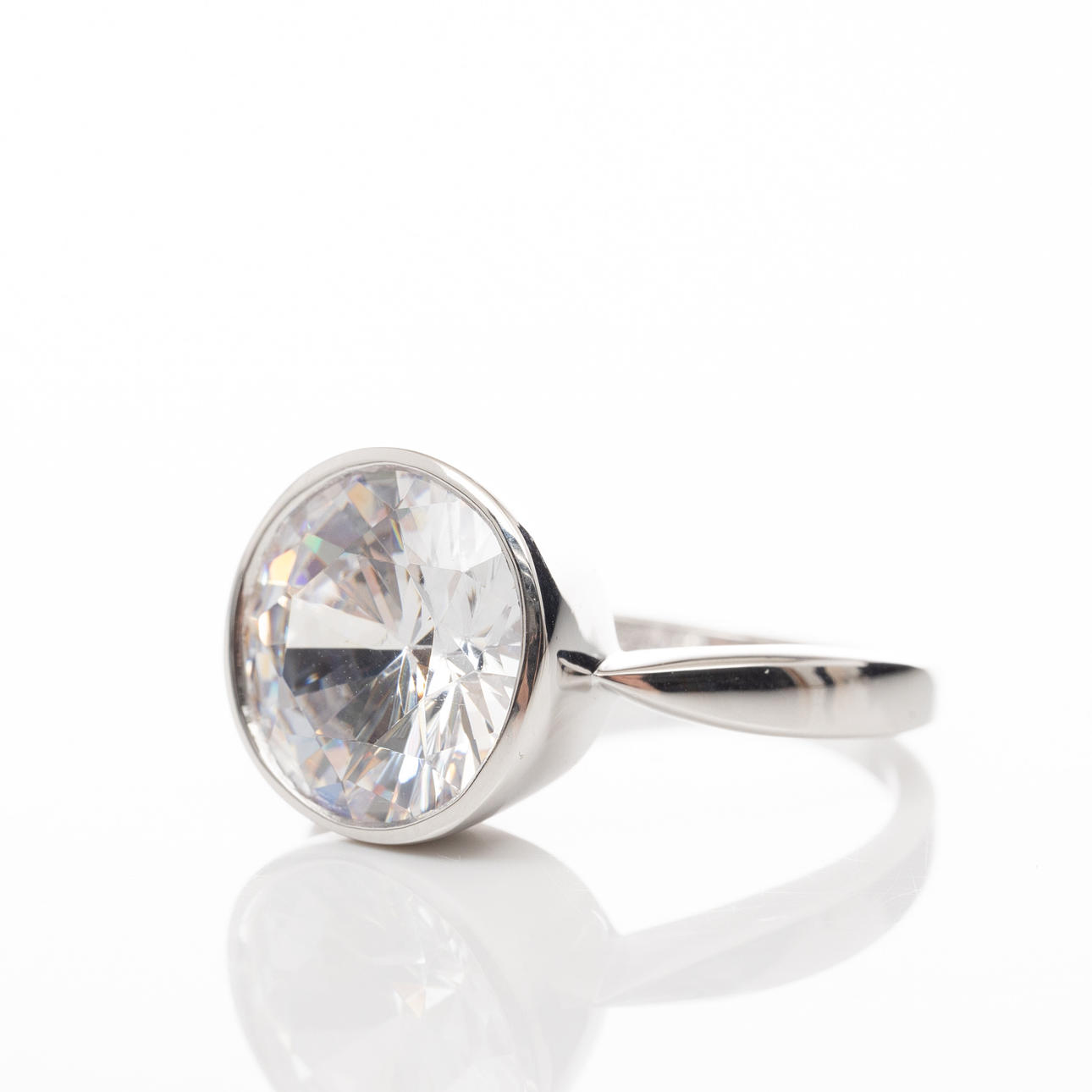 RING, Sterlingsilver, Cubic zirkon.