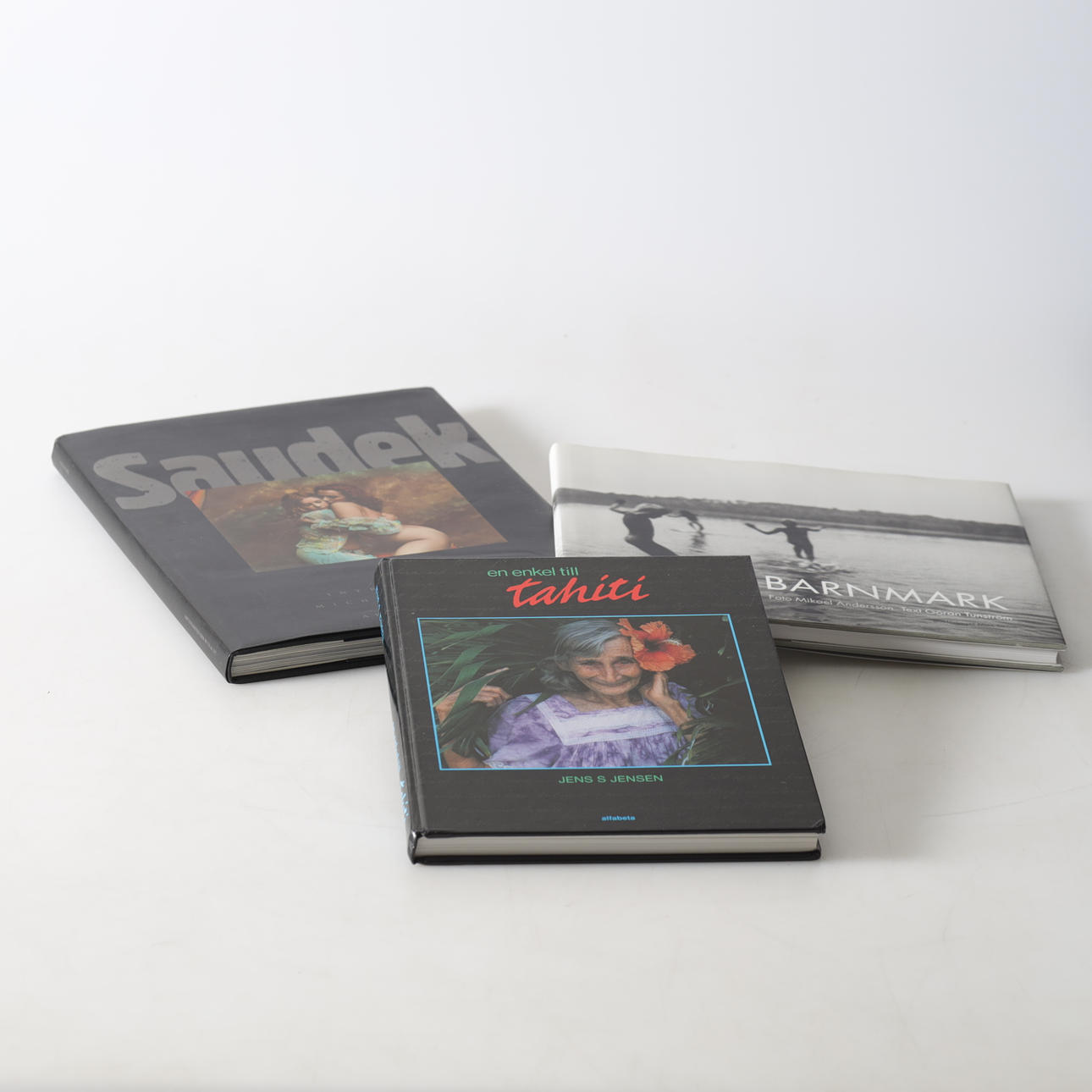 FOTOGRAFIBÖCKER, 3 st, olika författare.