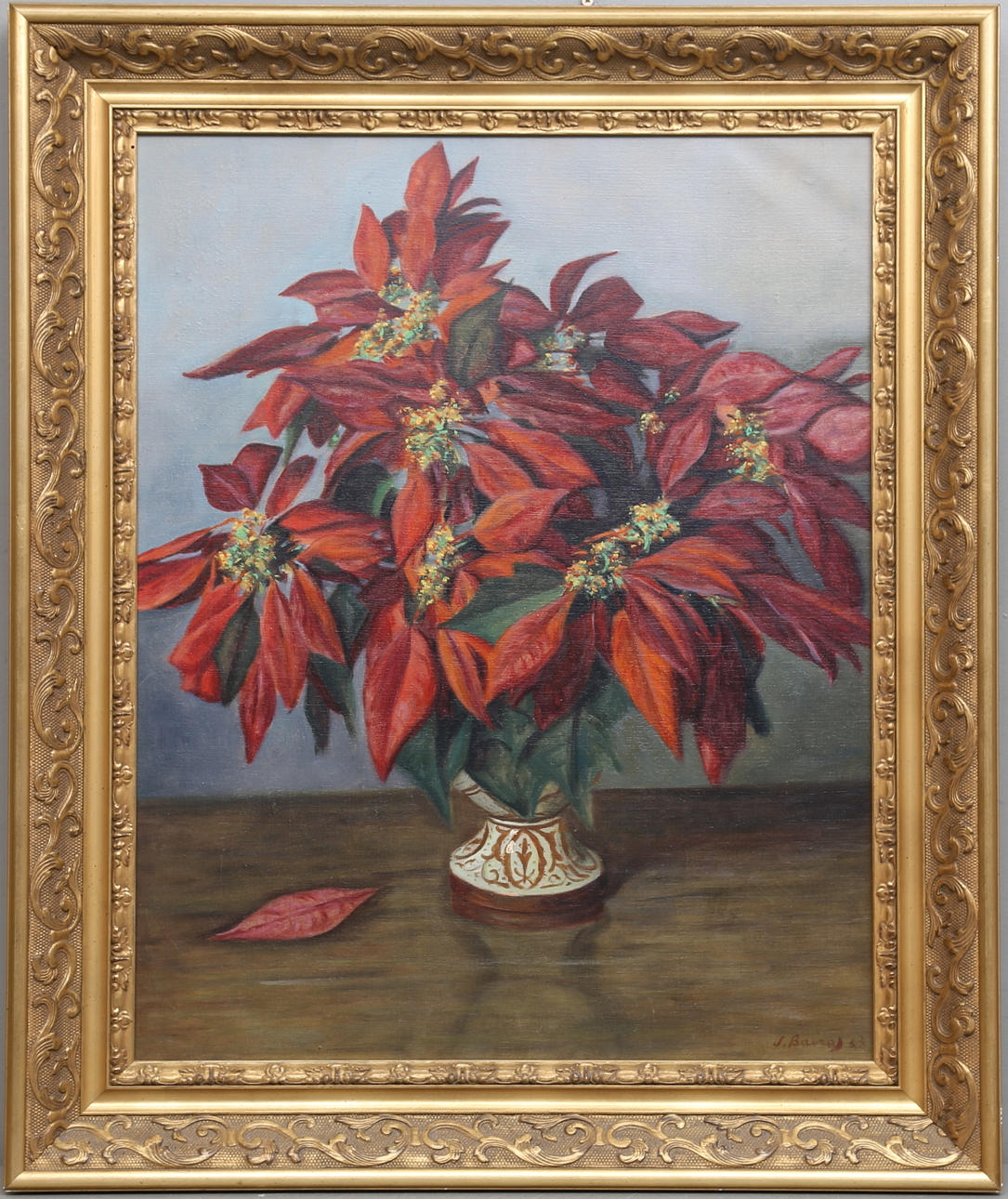 JUAN BAIXAS. Olja på duk, signerad och daterad 63.