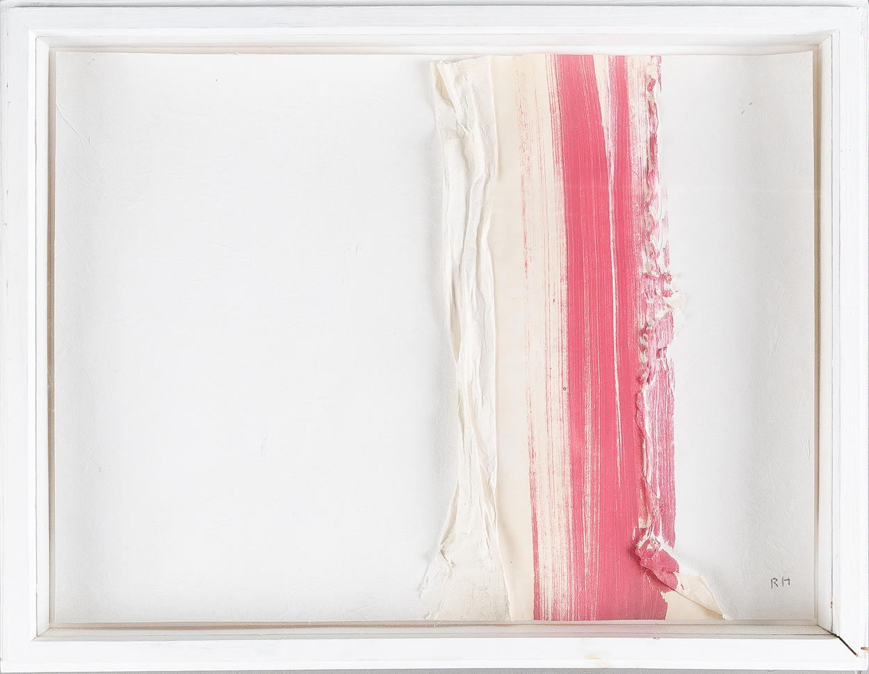 RUNE HAGBERG. Untitled, composition, monogram signed RH, 1968.