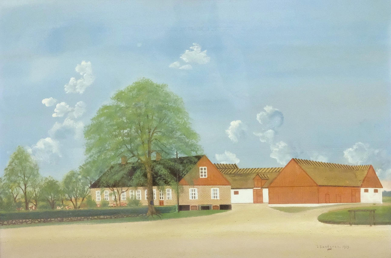 S. SANDGREN. FARM PAINTING.