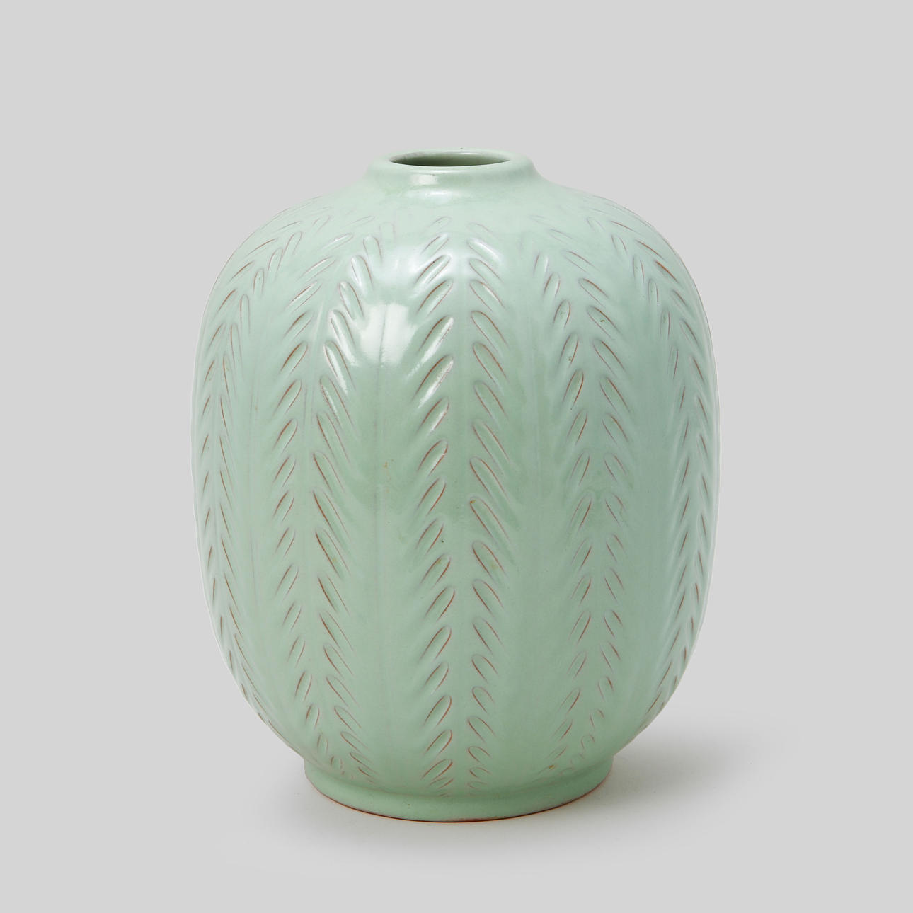 ANNA-LISA THOMSON. A model 23 earthenware vase, Upsala-Ekeby.