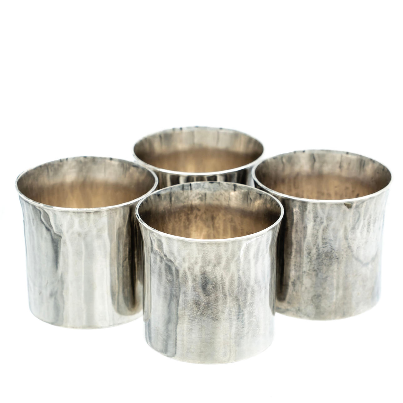 SOUP CUPS, Silver, (4-pcs).