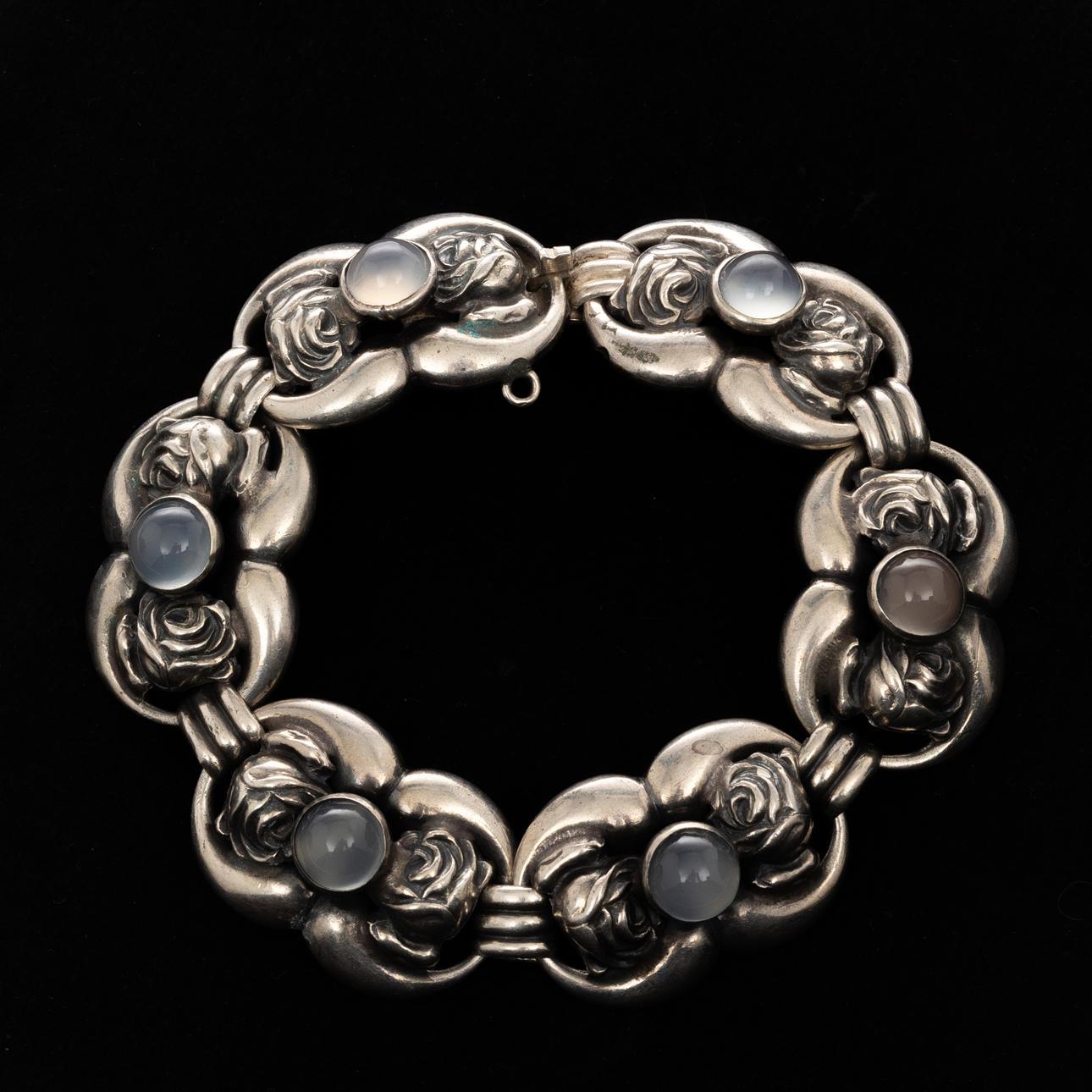 BRACELET, Silver, Moonstones.